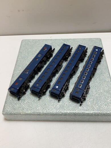 商品画像：鉄道模型/1/150/旧形客車/4両セット(ブルー) 4
