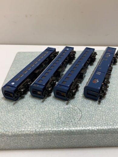 商品画像：鉄道模型/1/150/旧形客車/4両セット(ブルー) 6