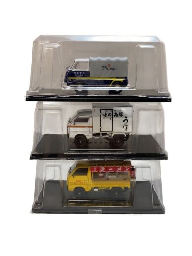 商品画像：アシェット/懐かしの商用車コレクション/SUZUKI/キャリイ/SUBARU/サンバー 1