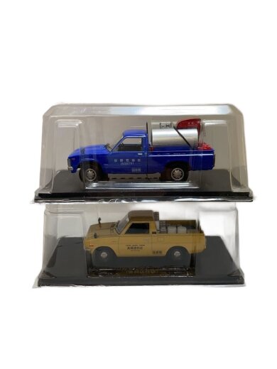 商品画像：アシェット/懐かしの商用車コレクション/2台セット/TOYOTA/ハイラックス/パブリカ 1
