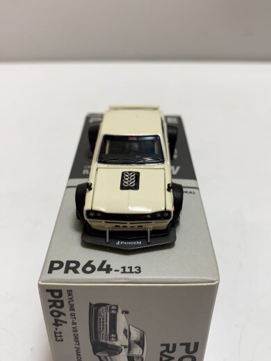 商品画像：POP RACE/2台セット/1/64 SKYLINE GT-R V8 DRIFT HAKOSUKA// 4