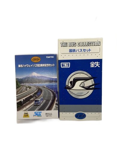 商品画像：バスコレクション/2点セット/国鉄バスセット/東名ハイウェイ・バス50周年記念セット 1