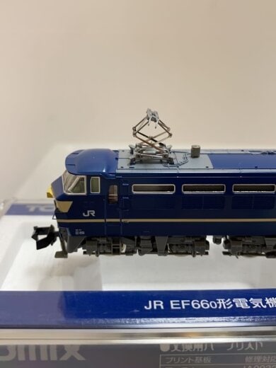 商品画像：Nゲージ/JR/ED660形/電気機関車/後期型・特急牽引機・グレー台車 3