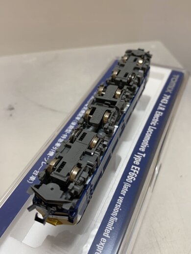 商品画像：Nゲージ/JR/ED660形/電気機関車/後期型・特急牽引機・グレー台車 6