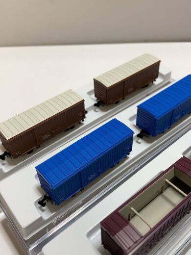 商品画像：4点セット/Nゲージ/貨車/ワム/70000/80000/380000/480000 5