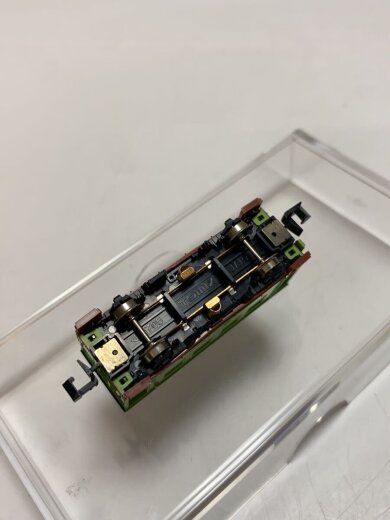 商品画像：Nゲージ/国鉄貨車/ヨ5000形/(黄緑6号) 4