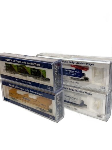 商品画像：4点セット/Nゲージ/貨車/オリジナルコンテナ/93522/93511/8794/2732 1