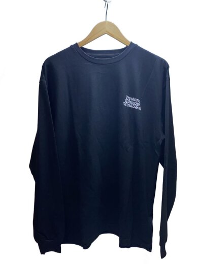 商品画像：長袖Tシャツ/L/コットン/BLK/wds-c-hys-24-q2-10// 1