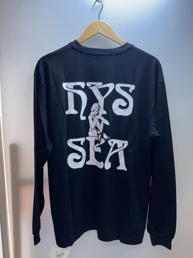商品画像：長袖Tシャツ/L/コットン/BLK/wds-c-hys-24-q2-10// 2