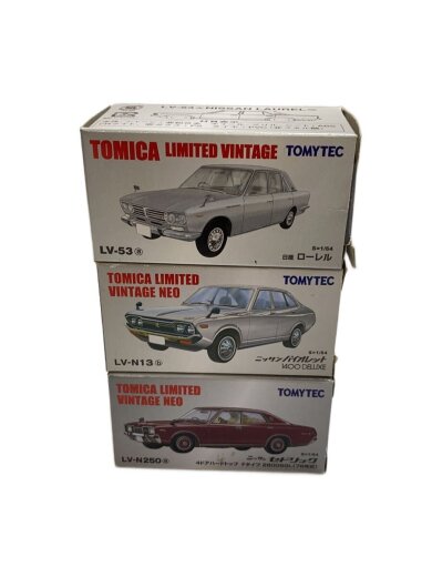 商品画像：LIMITED VINTAGE/3点セット/ニッサン/セドリック/バイオレット/ローレル 1