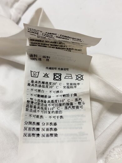 商品画像：Tシャツ/L/コットン/WHT/7v1tm7 1jtuz// 5