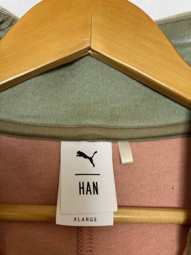 商品画像：×Han Kjobenhavn/ハーフジップベロアスウェット/XL/ポリエステル/BLK/574021 3