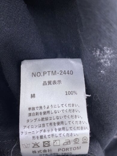 商品画像：半袖ワンピース/FREE/コットン/BLK/PTM-2440 4