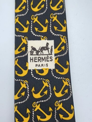 商品画像：ネクタイ/シルク/BLK/総柄/メンズ 3