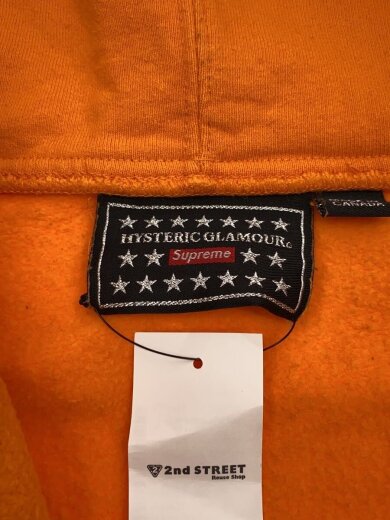 商品画像：PATCHES ZIP UP SWEATSHIRT/ジップパーカー/XL/コットン/ORN 3