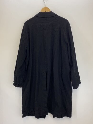 商品画像：ステンカラーコート/S/ウール/BLK/HN-C101 2