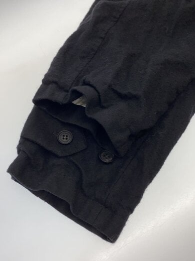 商品画像：ステンカラーコート/S/ウール/BLK/HN-C101 5
