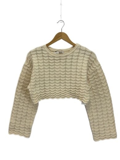 商品画像：ニット・セーター(薄手)/FREE/コットン/CRM/22-080-370-2240 1