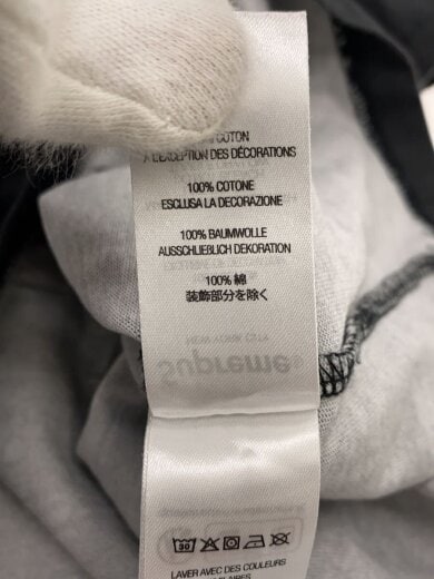 商品画像：23FW/Tシャツ/S/コットン/BLK/Split S/S Top Tee 4