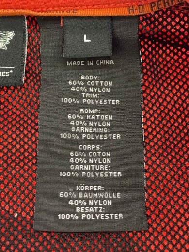 商品画像：半袖シャツ/L/コットン/RED/96679-14VM 4