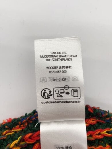 商品画像：ニットキャップ/--/アクリル/マルチカラー/メンズ24AW/Rainbow Loose Gauge/ 8