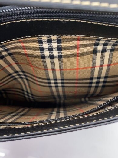 画像：BURBERRYトートバッグ/牛革/BLK/無地7