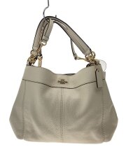 ラグジュアリー・スモール・レクシー_ホワイト/レザー/WHT/無地