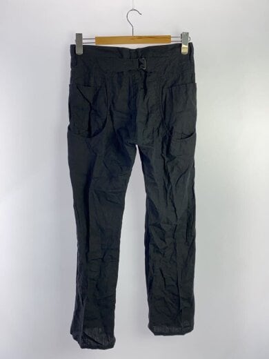 商品画像：スラックスパンツ/1/ヘンプ/BLK/無地/yv-p23-305 2