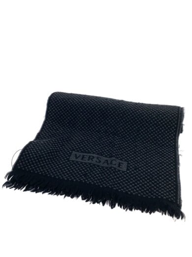 商品画像：マフラー/ウール/BLK/レディース 1