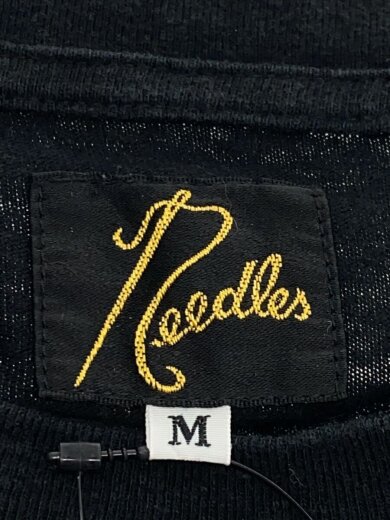 商品画像：Tシャツ/M/コットン/BLK/無地/OV357 3