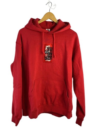 商品画像：パーカー/L/コットン/RED 1