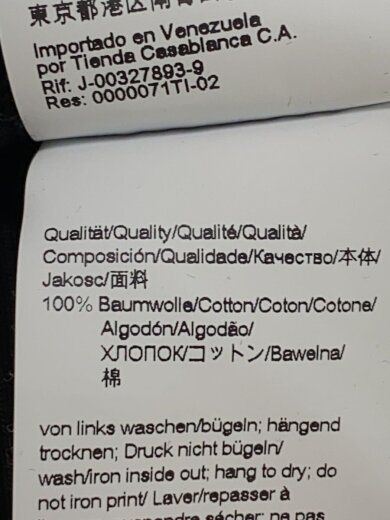 商品画像：パーカー/S/コットン/BLK 4