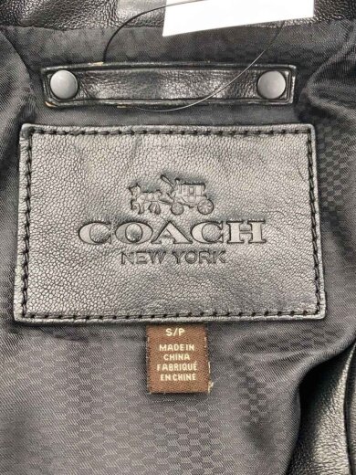 商品画像：レザージャケット・ブルゾン/S/レザー/BLK/無地/888-262-6224 3