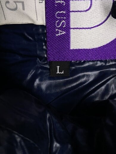 商品画像：ダウンジャケット/L/ポリエステル/BLU/ND2558N 4