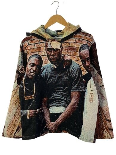 商品画像：JEFFERSONS/パーカー/S/--/BLK/総柄 1