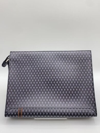 商品画像：エンジンターン/セカンドバッグ/--/BLK/総柄 3