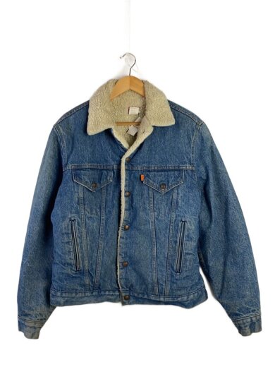 商品画像：Gジャン/L/コットン/BLU/無地// 1