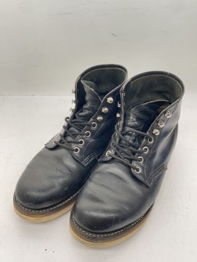 商品画像：レースアップブーツ・6インチクラシックプレーントゥ/US7/BLK// 2