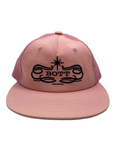 商品画像：内側黄ばみ/メッシュキャップ/--/コットン/PNK/無地/メンズ 1