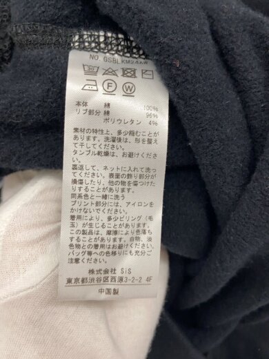 商品画像：ER/(emma)/PLANET SWEAT/スウェット/--/コットン/BLK/GSBLKM24AW 5