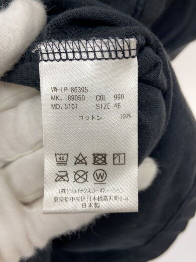 商品画像：Tシャツ/46/コットン/BLK/VW-LP-86395 4