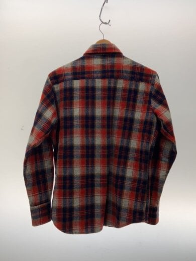 商品画像：70s/ネルシャツ/M/ウール/RED/チェック// 2