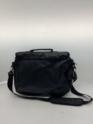 商品画像：銀タグ/Y2K/ショルダーバッグ/フェイクレザー/BLK/無地 2