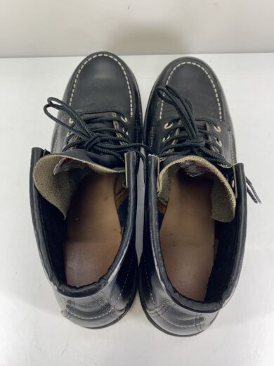 画像：RED WINGレースアップブーツ/27.5cm/BLK/レザー/9075/セッター/モックトゥ3