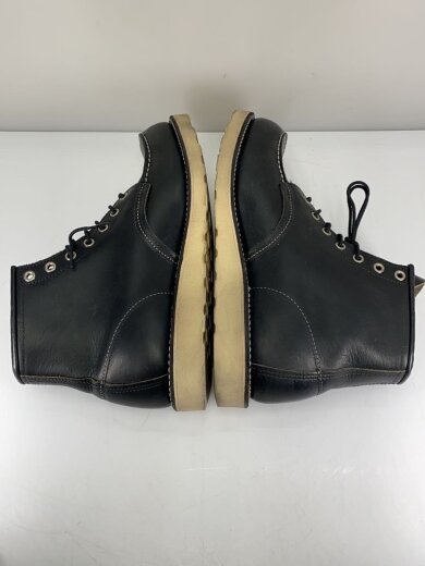 画像：RED WINGレースアップブーツ/27.5cm/BLK/レザー/9075/セッター/モックトゥ6