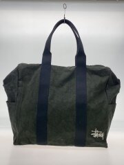 ボストンバッグ/--/BLK/CANVAS FLIGHT/使用感有