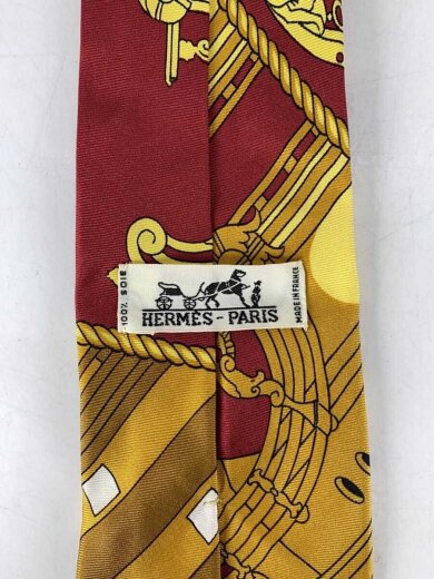 商品画像：ネクタイ/シルク/RED/メンズ 2