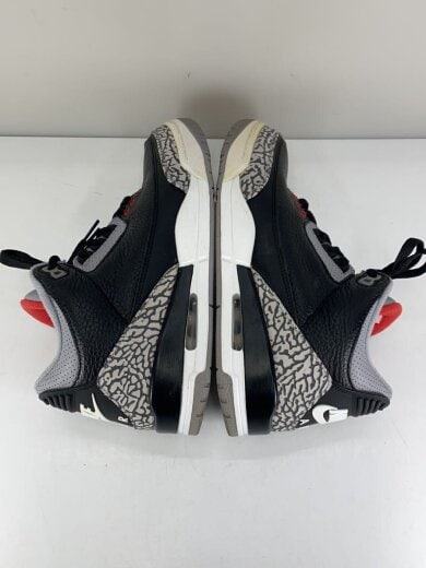 商品画像：AIR JORDAN 3 RETRO OG/エアジョーダン3レトロ/ブラック/854262-001/26.5cm/ 7