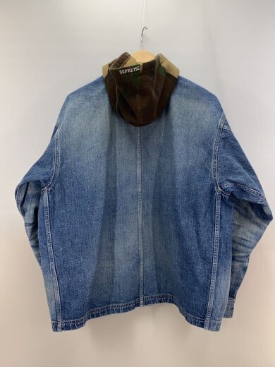 商品画像：ジャケット/M/デニム/IDG/worm hooded chore coat denim 2