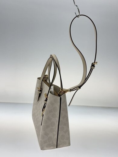 商品画像：ハンドバッグ/PVC/WHT/総柄/CV965 2